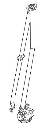 72115A386B0 - : Seat Belt Assembly for Mini: Countryman Image