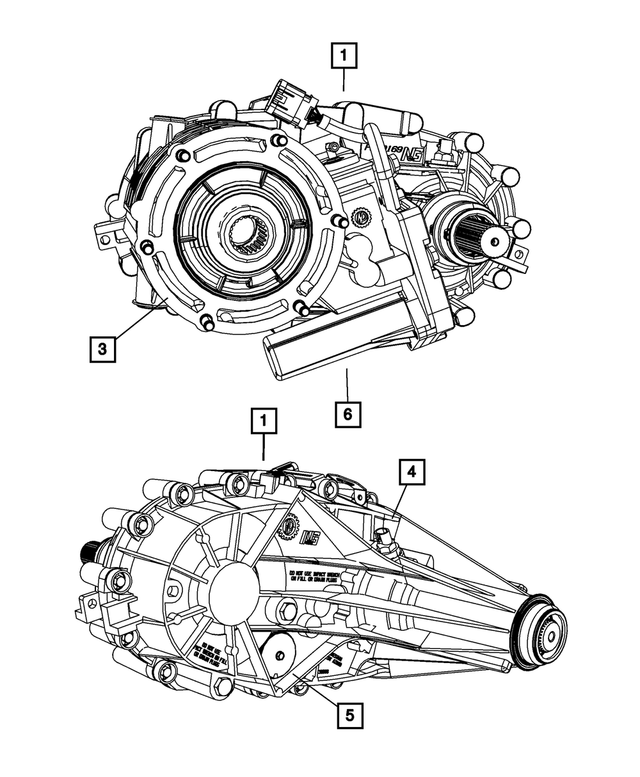 5170588AB - NV246; Transfer Case: Speed Sensor for Mopar Image