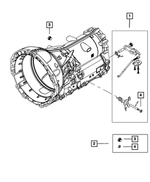 68146822AA - 8HP45; 8-Speed; Automatic Transmission: Pawl And Rod Kit for Mopar Image