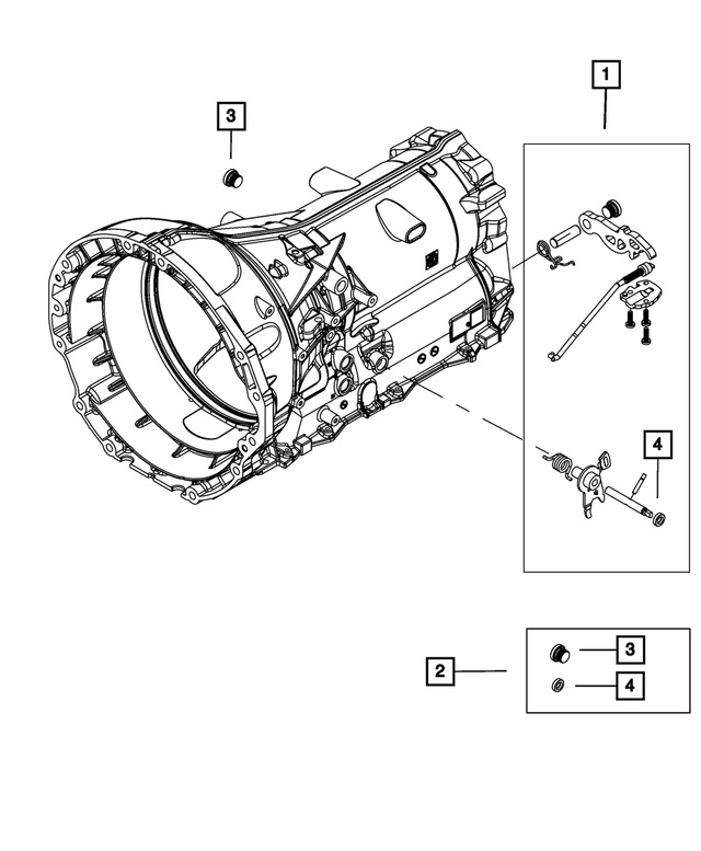 68146822AA - : Pawl And Rod Kit for Mopar Image