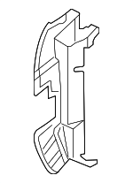 4806236AH - Cooling System: Side Seal for Chrysler: 300 | Dodge: Charger Image