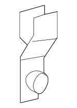 8271121010 - Body: Release Cable Clip for Toyota: Avalon, Sienna Image