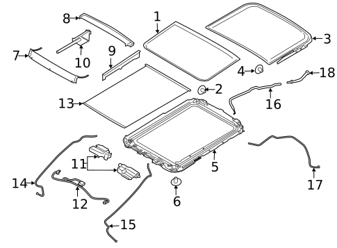 Roof for 2016 Ford Escape #0