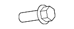 N90457003 - Body: Instrument Panel Bolt for Audi Image