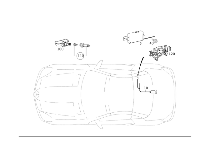 1715407210 - Electrical Equipment and Instruments: Wiring Harness for Mercedes-Benz Image image