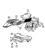 53032463BC - Fuel: Throttle Body Resonator for Chrysler: Aspen | Dodge: Durango, Ram 1500, Ram 2500, Ram 3500 Image