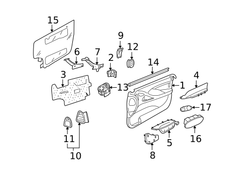 Lighting - Interior for 2004 Pontiac GTO #1