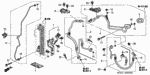 80362SDC000 - Body/Air Conditioning: CLAMP A, AIR CONDITIONER PIPE for Honda Image