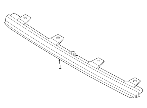High Mounted Stop Lamp for 2025 Hyundai Tucson #0