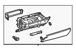 5530307051C0 - : Glove Box Assembly for Toyota Image