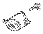 8E0941699B - Electrical: Fog Lamp Assembly for Audi: A4, A4 Quattro, RS4 Image