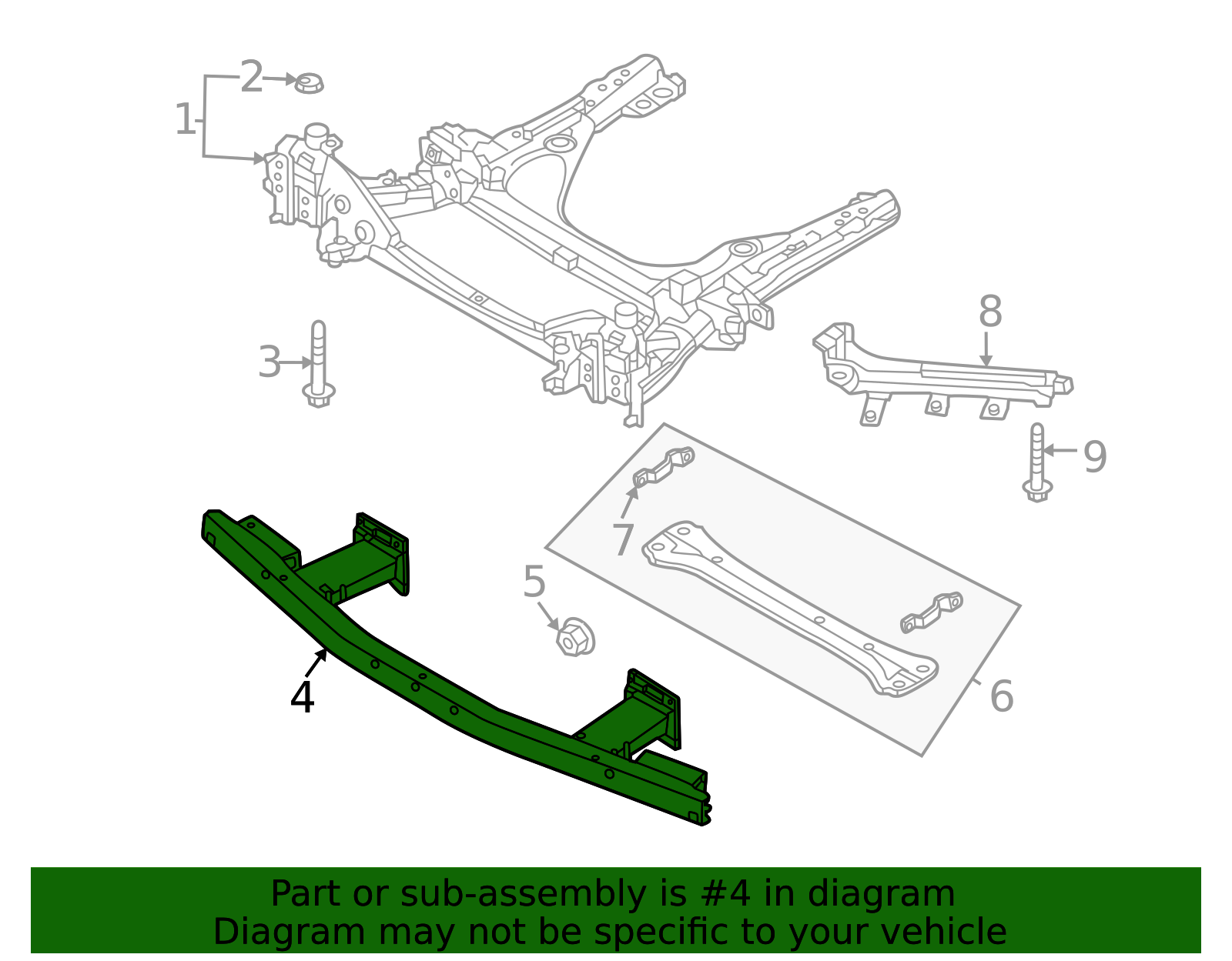2024-2025 Mazda Support Bracket KJK3-34-880 | OEM Parts Online