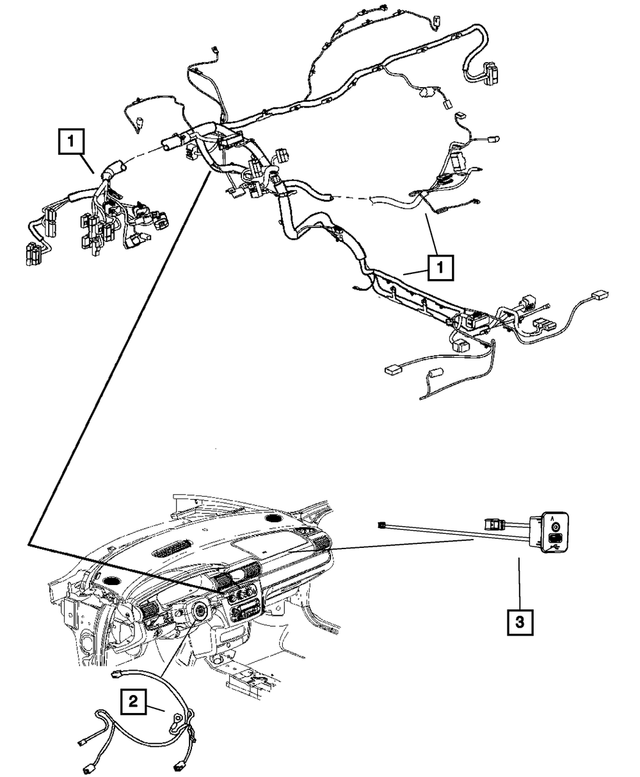 5156089AD - Electrical: Instrument Panel Wiring for Mopar Image image
