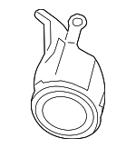 98111013300 - : Air Tube for Porsche: 718 Boxster, 718 Cayman, 718 Spyder, Boxster, Cayman Image