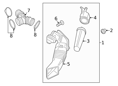 Air Intake for 2013 Porsche Boxster #0