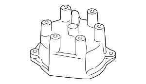 221620W00A - : Distributor Cap for Nissan: Frontier, Pathfinder, Xterra Image