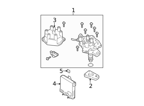 Ignition System for 1996 Nissan Pathfinder #0