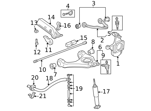 Suspension Components for 2007 Chevrolet Silverado 1500 Classic #1
