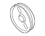 MR210309 - : Power Steering Pump Pulley for Mitsubishi: Montero, Montero Sport Image