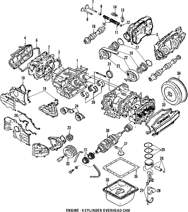 13270AA001 - Engine: Valve Cover Gasket for Subaru Image