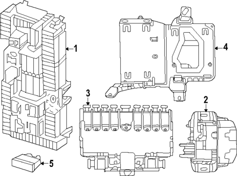 Fuse & Relay for 2025 Mercedes-Benz GLC63 AMG S E Performance #0