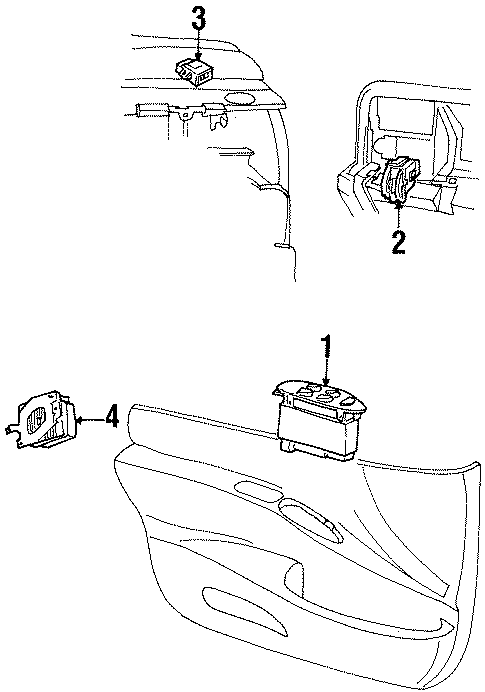 Fuel System Components for 1996 Lincoln Continental #1
