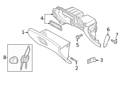 Instrument Panel for 2014 Kia Sedona #1