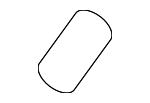 68094467AA - HVAC: Expansion Valve Lower Seal for Mopar Image