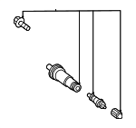 90942A5010 - Electrical: Valve Stem for Toyota Image