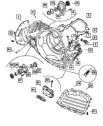 4883522AE - Automatic Transaxle 4 Speed: Transaxle Case for Mopar Image