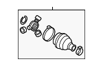 3Q0498201 - Suspension: Inner Boot for Volkswagen Image