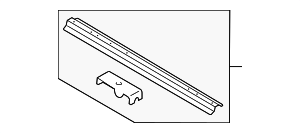 FL3Z1610608B - Body: Floor Pan Cross-Member for Ford Image