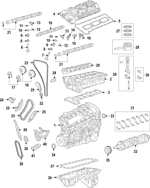 Engine for 2018 BMW 440i xDrive Gran Coupe #16