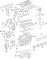 11128482779 - Engine: Cylinder Head for BMW: 340i, 340i GT xDrive, 340i xDrive, 440i, 440i Gran Coupe, 440i xDrive, 440i xDrive Gran Coupe, 530i, 540i, 740i, 740i xDrive, M240i, M240i xDrive, X3, X4 Image