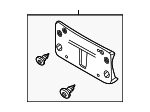 9GT807999AOK1 - Body: License Bracket for Porsche Image