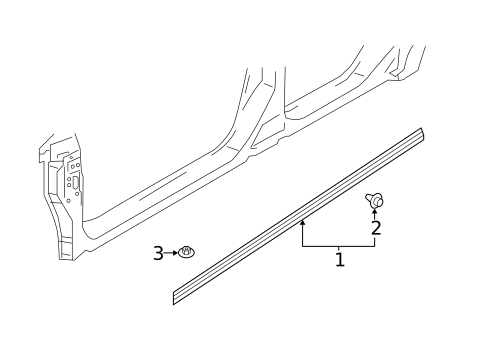 Exterior Trim - Pillars for 2025 INFINITI QX50 #0