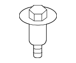 57376SNAA00 - Electrical: Mount Bracket Bolt for Honda Image