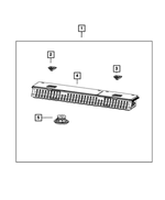 6UL76LC5AA - Interior Trim: Storage Bin for Ram: 2500, 3500 Image
