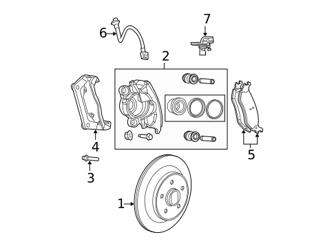 Anti-Lock Brakes for 2008 Dodge Durango #1