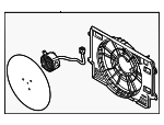 25380K9650 - Cooling System: Fan Assembly for Hyundai Image