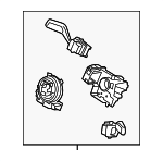KB3Z3F791CB - Steering: Switch Housing for Ford Image