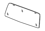 55360924AA - Body: Lift Gate Glass for Dodge: Nitro Image