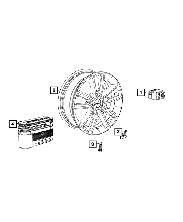 68257919AC - Electrical: Wireless Ignition Node Receiver for Mopar Image