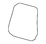 5140639AA - Body: Seat Back Pad for Chrysler: 300 | Dodge: Charger, Magnum Image