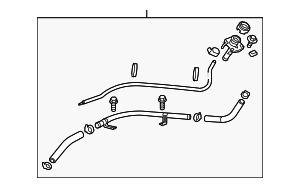 2017-2020 GM Fuel Tank Filler Pipe 84696012 | Capital Chevy Parts