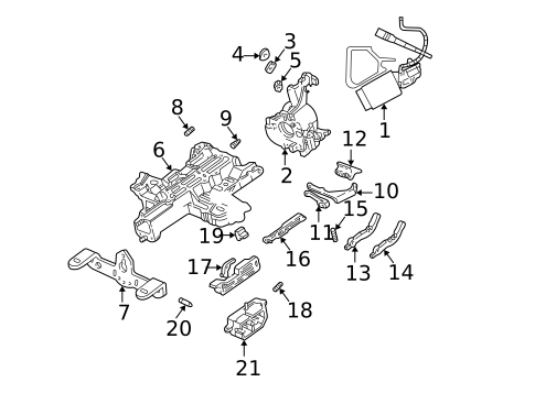 Housing & Components for 2003 Mercury Marauder #0
