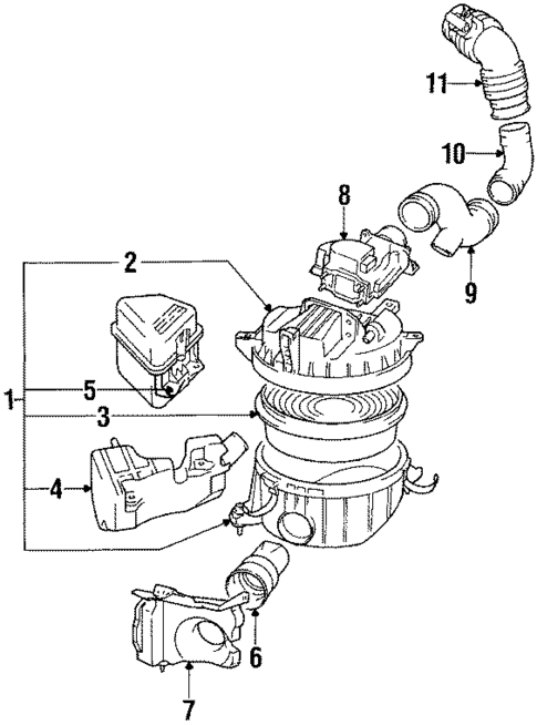 Powertrain Control for 1994 Toyota 4Runner #0