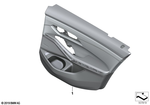 51427998706 - Individual Equipment: Door Lining Leather Rear Right for BMW: 330e, 330eX, 330i, 330iX, M3, M3 Comp. M xDrive, M3 Competition, M340i, M340iX Image image