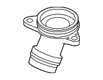 6K121121E - Belts &amp; Cooling: Engine Coolant Thermostat Housing for Volkswagen Image
