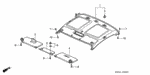 91638SM4003 - Interior/Bumper: GROMMET, SCREW (5MM) for Acura Image